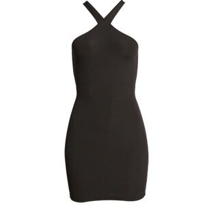 Naked wardrobe black mini dress